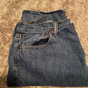 Levi's Classic Blue Denim Jeans